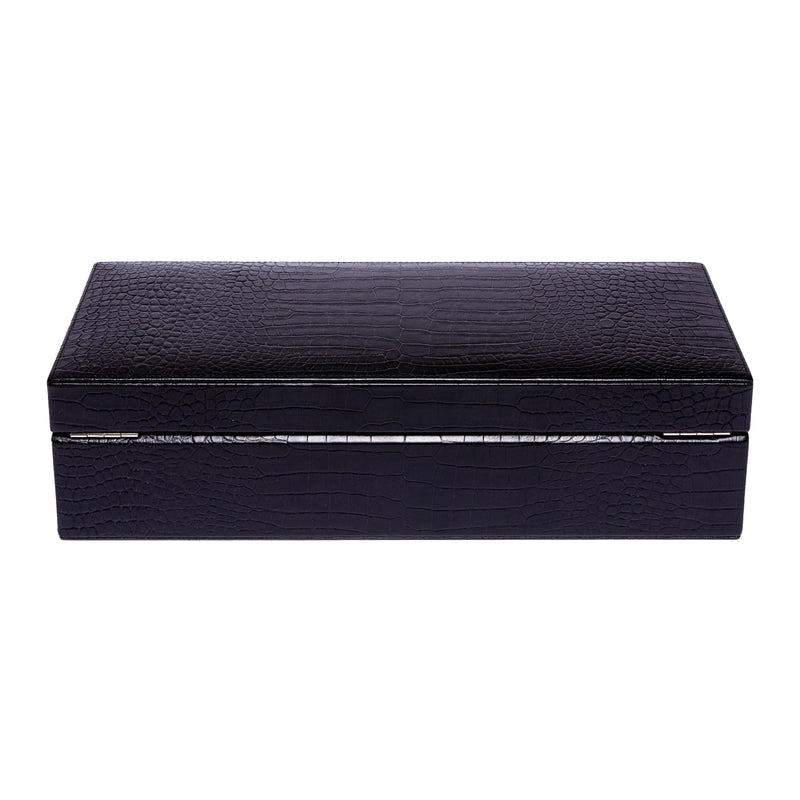 Rapport Brompton Five  Watch Collector Box Case - Black (5 Watches)