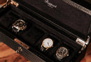 Rapport Brompton Five  Watch Collector Box Case - Black (5 Watches)