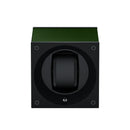 Swiss Kubik Masterbox Single Aluminum Watch Winder - Dark Green