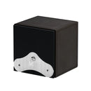 Swiss Kubik Single Watch Winder - Dark Brown Leather