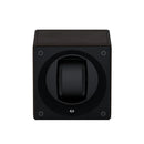 Swiss Kubik Single Watch Winder - Dark Brown Leather