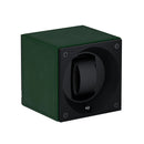 Swiss Kubik Single Watch Winder - Green Leather