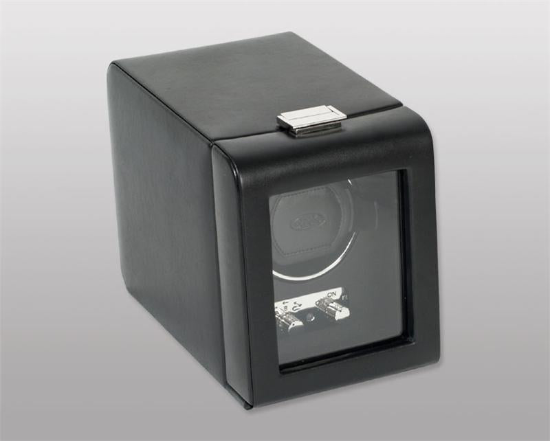 WOLF Heritage Single Watch Winder with Cover Watch Winder Station