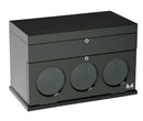 Volta Automatic Triple Watch Winder (Carbon Fiber) - Belleview Collection
