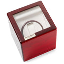 Diplomat Single Watch Winder w/ Smart Program - Cherrywood