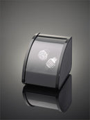 Elma Motion Style II Double Watch winder - High Gloss Black/Carbon Fiber