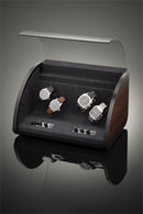 Elma Motion Style IV Quad Watch Winder - Macassar