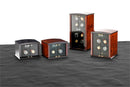 Elma Motion Corona 8 Watches Watch winder - Burl Wood Piano Finish/Glass Doors