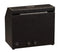 Diplomat Black Leather Double Watch Winder with Gray Microfiber Suede Interior - Battery/AC Powered