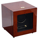 WOLF Savoy Single Watch Winder - Burlwood