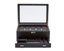 WOLF Roadster 10 Piece Watch Box with Drawer