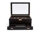 WOLF Axis 10 Piece Watch Box with Drawer