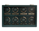 WOLF British Racing 8 Piece Watch Winder - Green