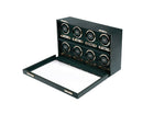 WOLF British Racing 8 Piece Watch Winder - Green