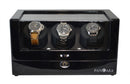 Pangaea T330 Triple Automatic Watch Winder- Black