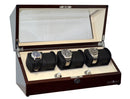 Pangaea Q630 Automatic Six Watch Winder with LED Light- Mahogany