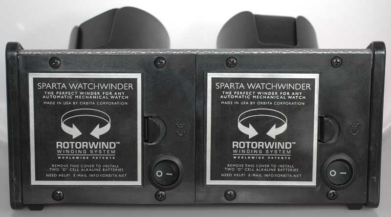 Orbita sparta top watch winder