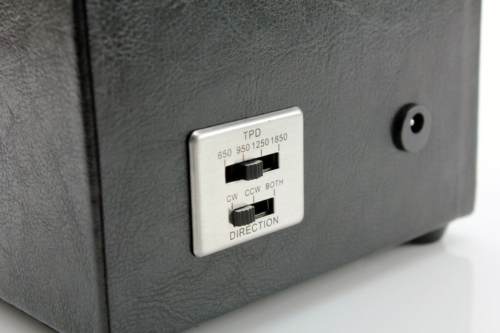 Heiden Battery Powered Single Watch Winder Black Leather Watch