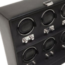 WOLF Heritage 6 Piece Watch Winder with Cover