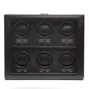 WOLF Heritage 6 Piece Watch Winder with Cover