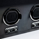 WOLF Oxford Triple Watch Winder with Storage – Black