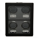 WOLF Oxford 4 Piece Watch Winder – Black