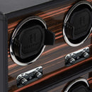 WOLF Macassar 6 Piece Watch Winder
