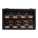 WOLF Macassar 8 Piece Watch Winder