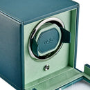 WOLF Single Cub Watch Winder with Cover - Seltzer Teal/Mint