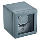 WOLF Single Cub Watch Winder with Cover - Future Grey