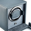 WOLF Single Cub Watch Winder with Cover - Future Grey