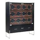 WOLF Roadster 12 Piece Watch Winder Cabinet