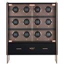 WOLF Axis 12 Piece Watch Winder Cabinet – Copper