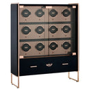 WOLF Axis 12 Piece Watch Winder Cabinet – Copper