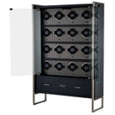 WOLF Axis 16 Piece Watch Winder Cabinet – Powder Coat