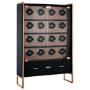 WOLF Axis 16 Piece Watch Winder Cabinet – Copper