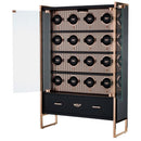 WOLF Axis 16 Piece Watch Winder Cabinet – Copper