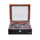 Rapport Optic 8 Watch Collector Box Case - Black