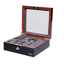 Rapport Optic 8 Watch Collector Box Case - Black