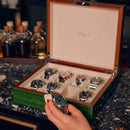 Rapport Heritage Chroma Eight Watch Box Case - Green