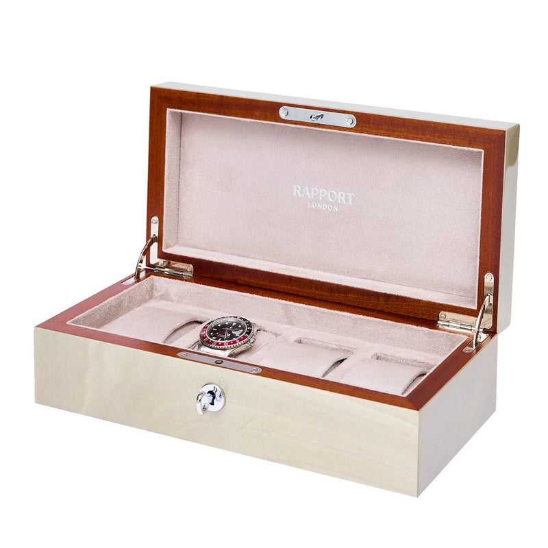 Heritage Chroma Four Watch Box - Grey