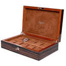 Rapport Heritage Ten 10 Watch Box - Macassar