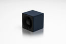 Swiss Kubik Single Watch Winder - Navy Blue Leather