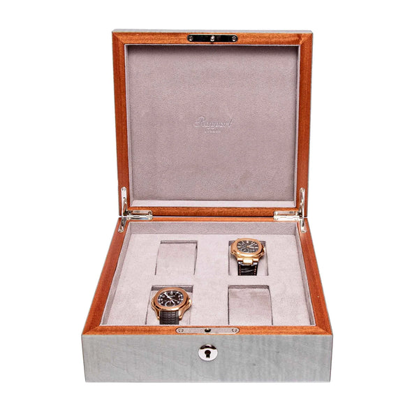 Watch Box of 4 - Tan