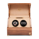 Rapport Perpetua III Double Watch Winder - Walnut