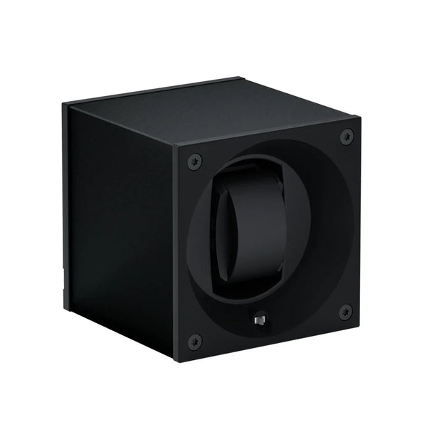 Swiss Kubik Masterbox Single Aluminum Watch Winder - Black