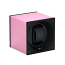 Swiss Kubik Masterbox Single Aluminum Watch Winder - Pink
