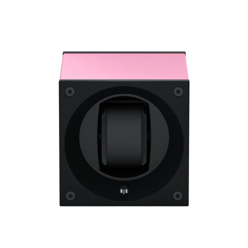 Swiss Kubik Masterbox Single Aluminum Watch Winder - Pink