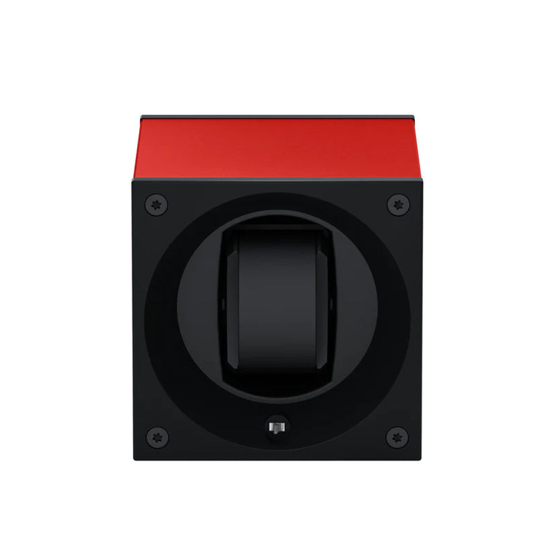 Swiss Kubik Masterbox Single Aluminum Watch Winder - Red