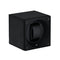 Swiss Kubik Single Watch Winder - Black Leather